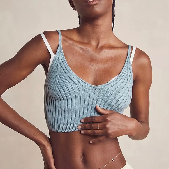 Free People Cropped Knit Tank - Picture 4 of 4